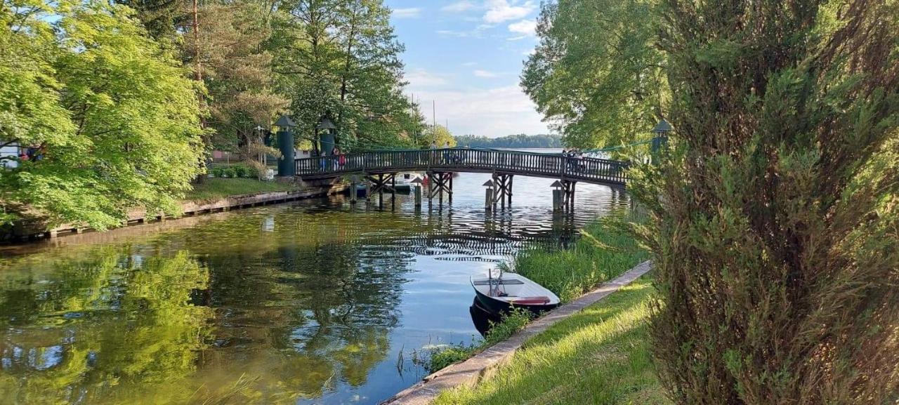 Ferienwohnung Nadjeziorna Graphite Ełk Exterior foto