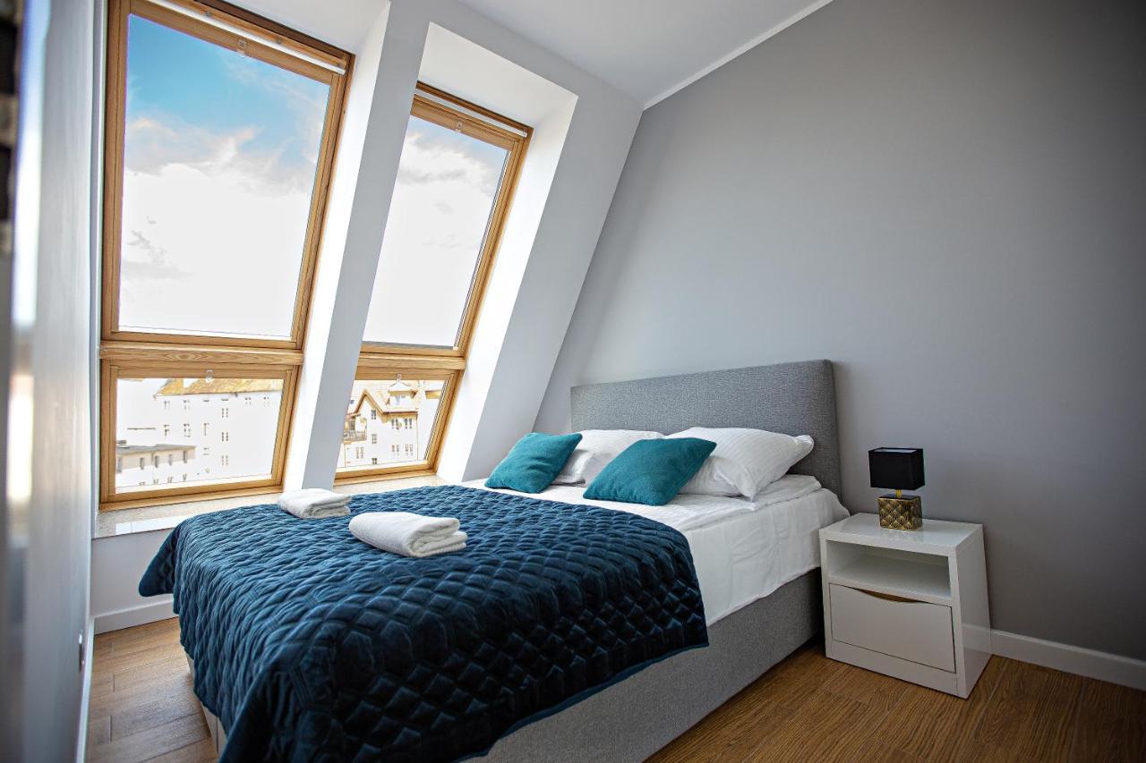 Ferienwohnung Nadjeziorna Graphite Ełk Exterior foto