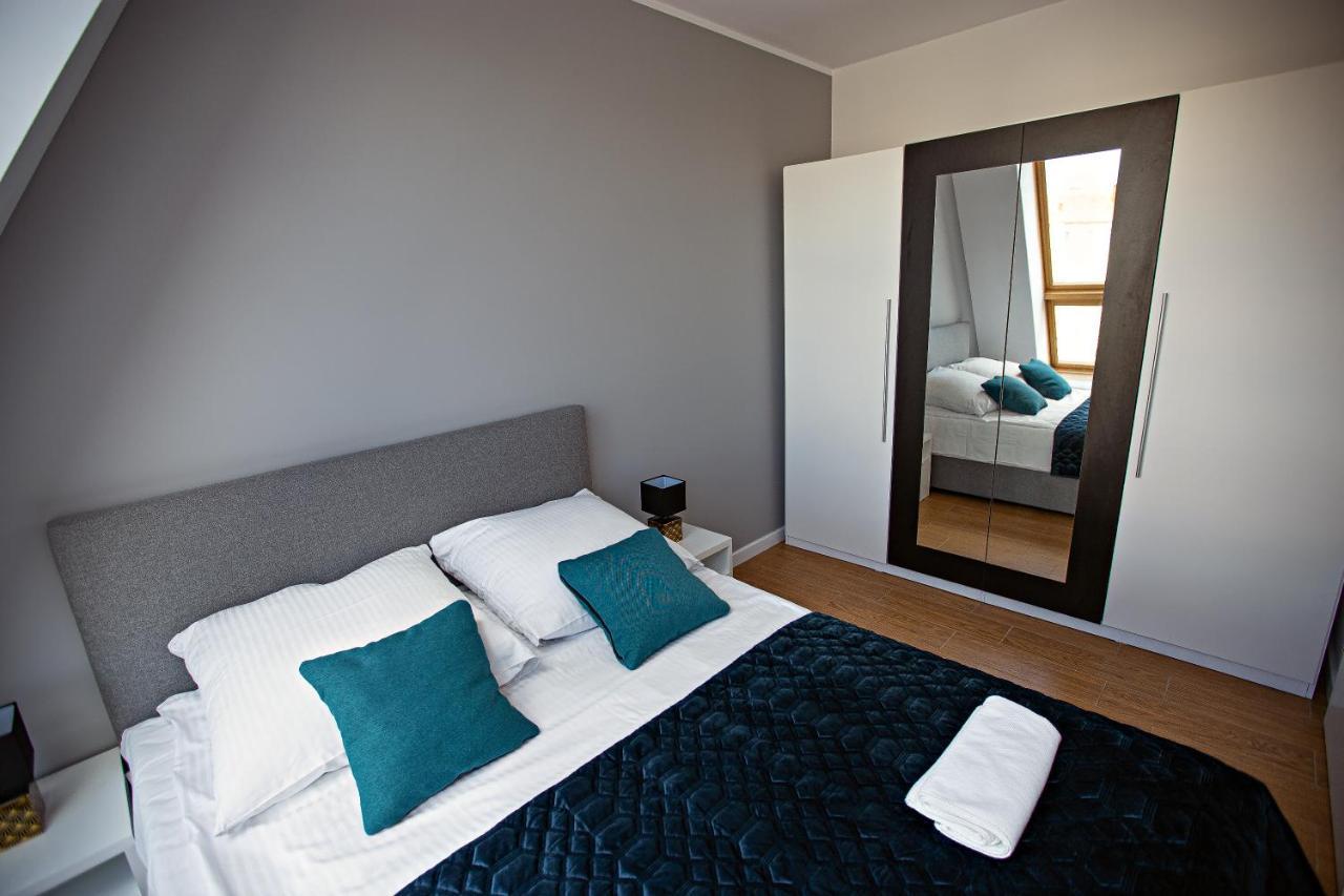 Ferienwohnung Nadjeziorna Graphite Ełk Exterior foto